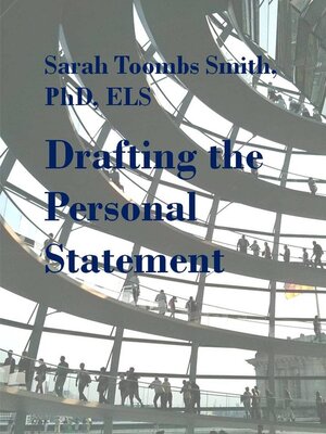 cover image of Drafting the Personal Statement